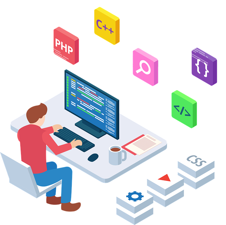 Web development workspace